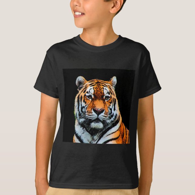 Tiger Eyes Inspiration T-Shirt (Vorderseite)