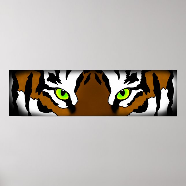 Tiger Eyes (klein) Poster (Vorne)