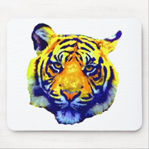 Tiger Eyes Pop Art Mousepad