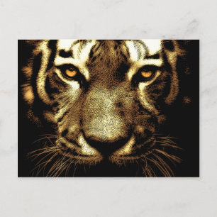 Tiger Eyes Postcard Postkarte