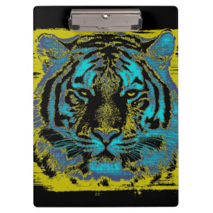 Tiger Face #7 Klemmbrett