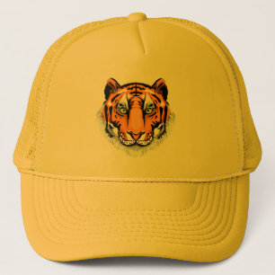 Tiger Face Logo Truckerkappe