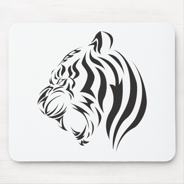 Tiger Face Mousepad (Vorne)