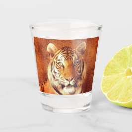 Tiger Face Schnapsglas