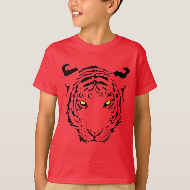 Tiger Face T-Shirt (Vorderseite)