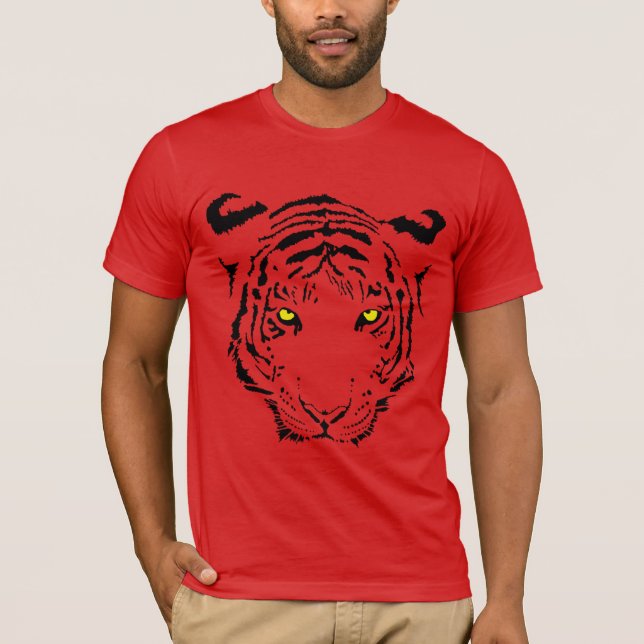 Tiger Face T-Shirt (Vorderseite)