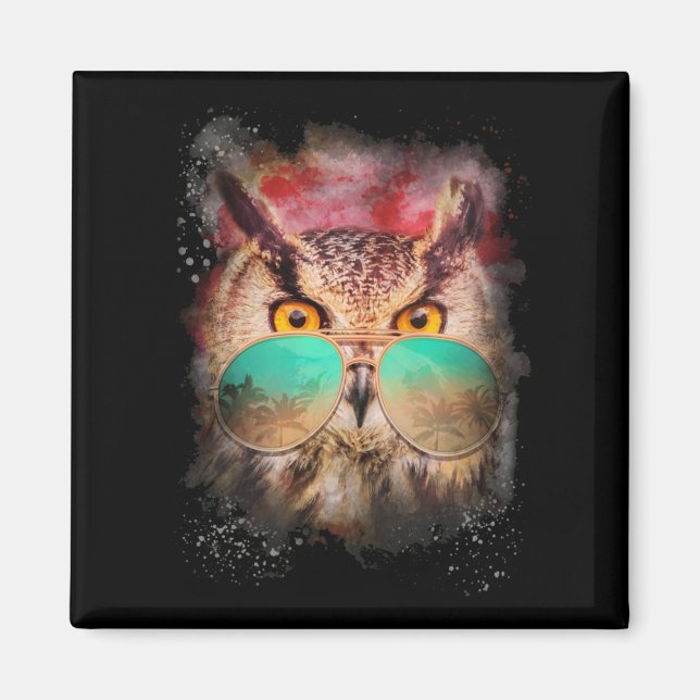 Tiger Face Torn Claw Wild Safari Tierkatze Magnet (Vorne)