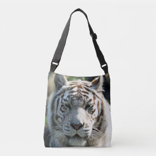 Tiger Face Tragetaschen Mit Langen Trägern