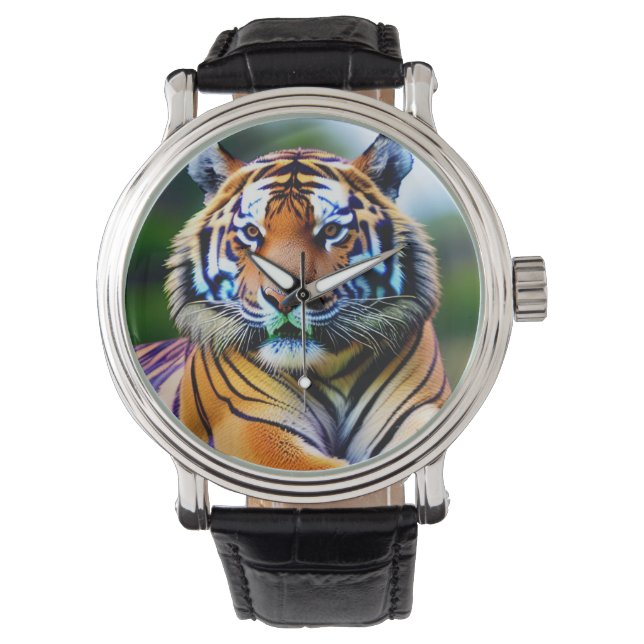 Tiger Face Watch Armbanduhr (Vorderseite)