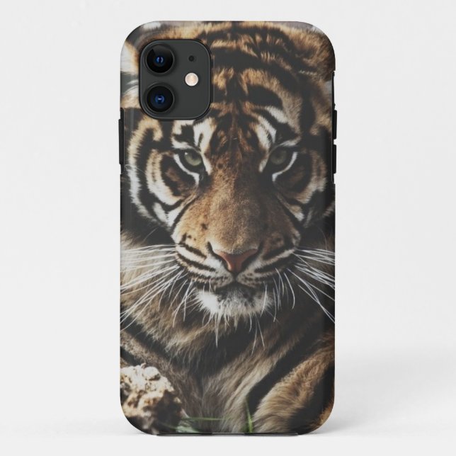 Tiger-Fall Case-Mate iPhone Hülle (Rückseite)