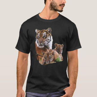 Tiger-Familie T-Shirt