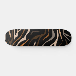 Tiger-Farbmuster Skateboard