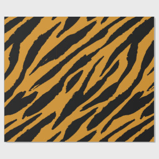 Tiger-Farbmuster Tiere Liebhaber       Geschenkpapier
