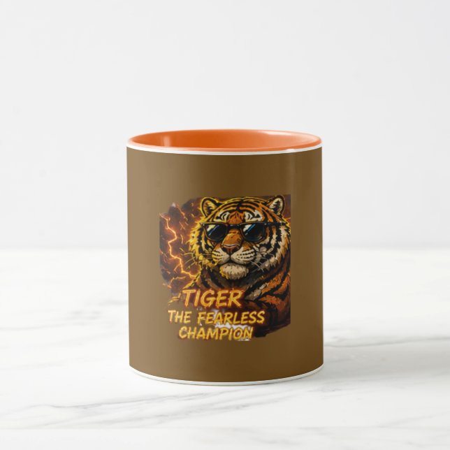 Tiger Fearless Champion Kaffeetasse (Zentrum)