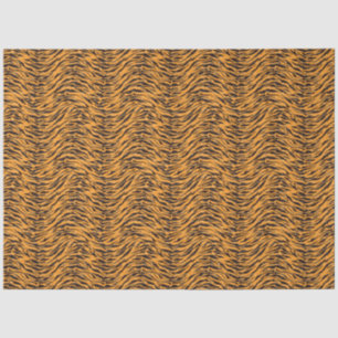 Tiger-Fell, Tiger-Haut, Tierhautmuster Seidenpapier