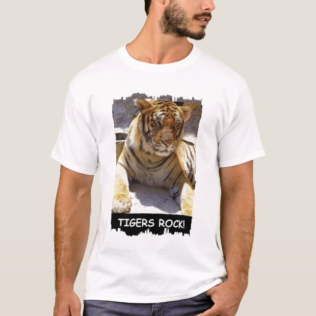 TIGER-FELSEN! T-Shirt (Vorderseite)