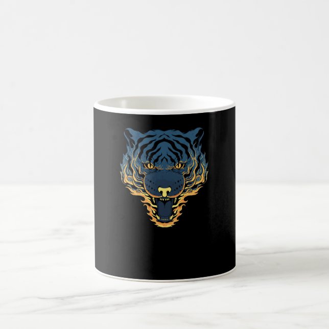 Tiger Fire Kaffeetasse (Mittel)