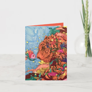 TIGER FISH-Karte Dankeskarte