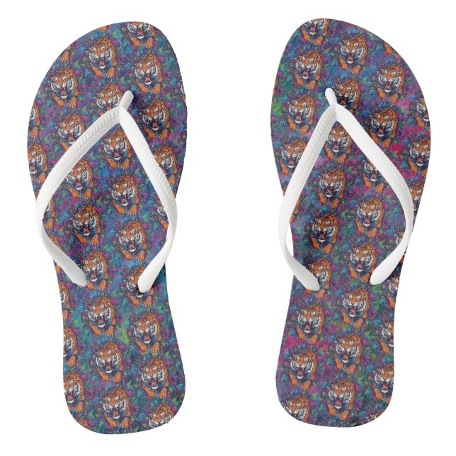 Tiger Flip Flops (Fußbett)