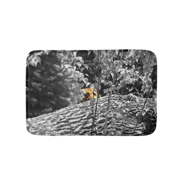Tiger Flüchtige Blick-a-Boo-Badematte Badematte (Vorderseite)