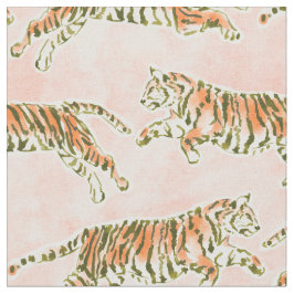 TIGER FORCE Blush Safari Stoff