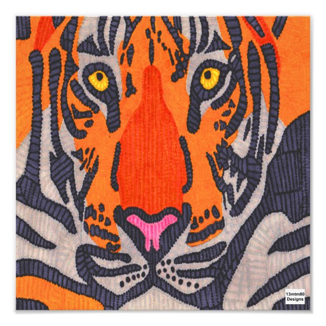 Tiger - Fotodruck (Vorne)