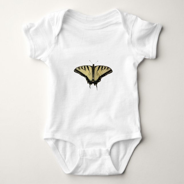 Tiger-Frack Baby Strampler (Vorderseite)
