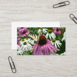 Tiger Frack Butterfly Blume Business Card Visitenkarte