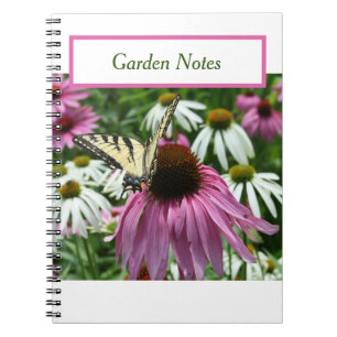 Tiger Frack Butterfly Blume Spiral Notebook Notizblock