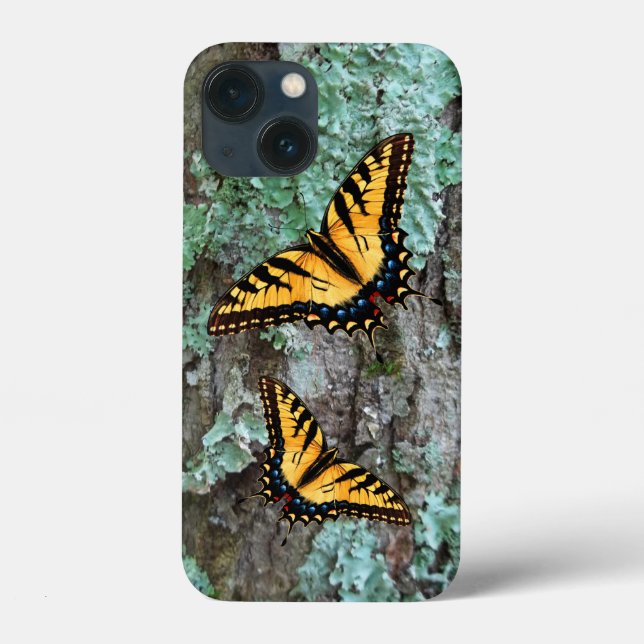 Tiger Frack Butterfly Case-Mate iPhone Hülle (Rückseite)