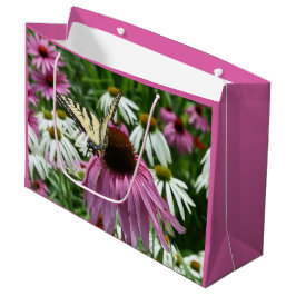 Tiger Frack Butterfly Conflower Geschenktasche Große Geschenktüte