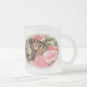 Tiger Frack Butterfly Mattglastasse