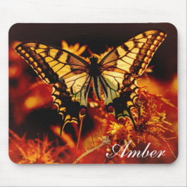 Tiger Frack Butterfly Mousepad