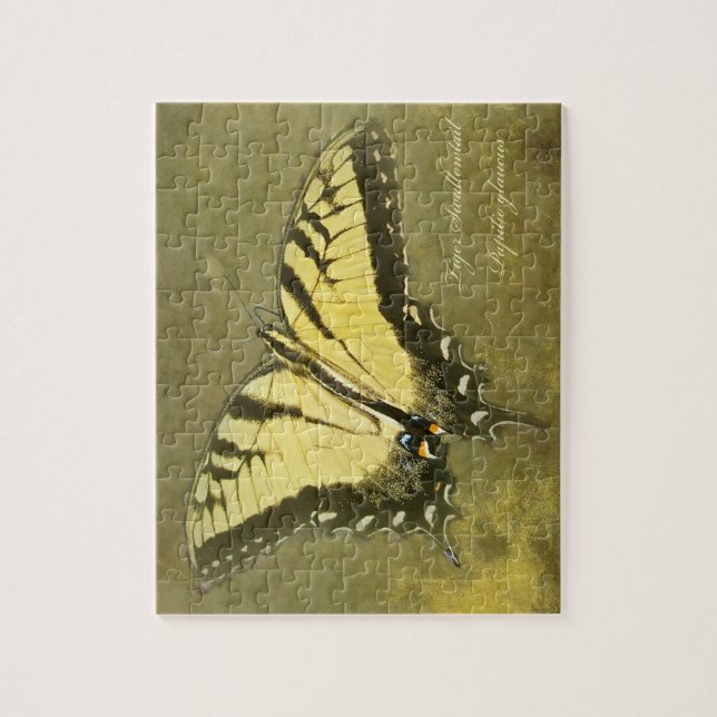 Tiger Frack Butterfly - Papilio glaucus Puzzle (Vertikal)
