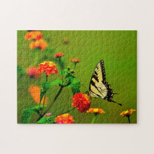 Tiger Frack Butterfly Puzzle