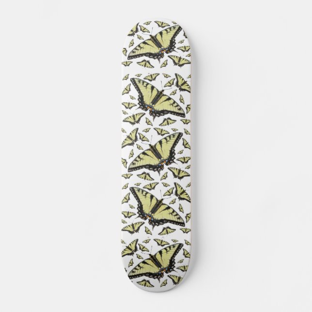 Tiger Frack Butterfly Skateboard (Vorderseite)