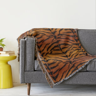 Tiger Fur Decke