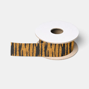 Tiger Fur Satinband