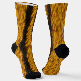 Tiger Fur Socks Socken