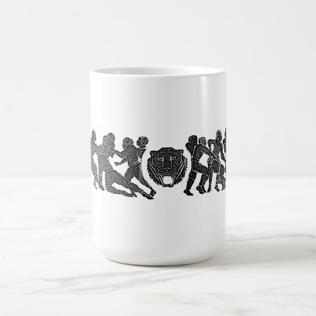 Tiger-Fußball-Tasse Tasse (Mittel)