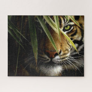 Tiger-Gesicht Jigsaw-Puzzle Puzzle