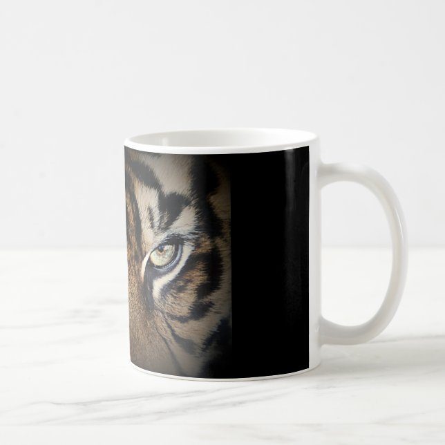 Tiger-Gesicht Kaffeetasse (Rechts)
