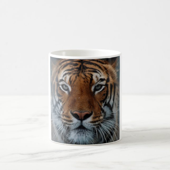 Tiger Gesicht Kaffeetasse (Mittel)