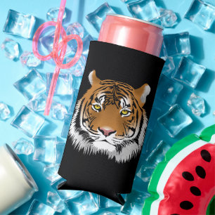 Tiger-Gesicht-Seltzer-Dosenkühler Selters Dosenkühler