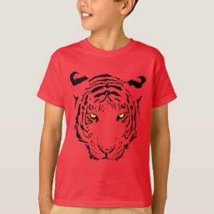 Tiger-Gesicht T-Shirt