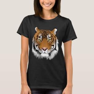 Tiger-Gesicht T-Shirt
