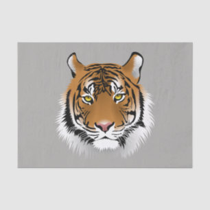 Tiger-Gesichtspapier Seidenpapier