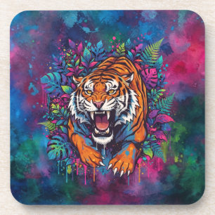 Tiger Getränkeuntersetzer