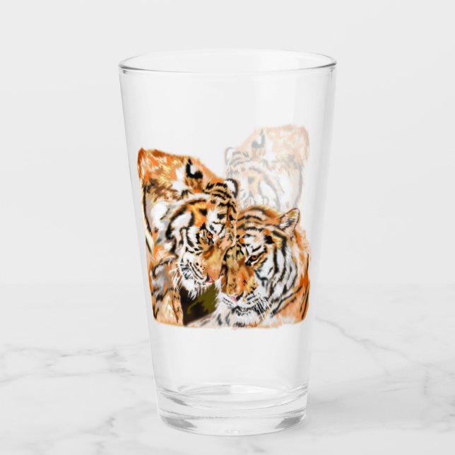Tiger Glas (Vorderseite)