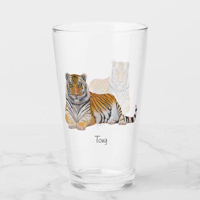 Tiger Glas (Vorderseite)